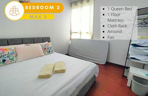 Shah Alam Apartamento | Delight 2R2B Modern High-Floor Retreat #GA7