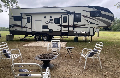 Alton Casa | Delightful 2 bedroom RV with indoor fireplace