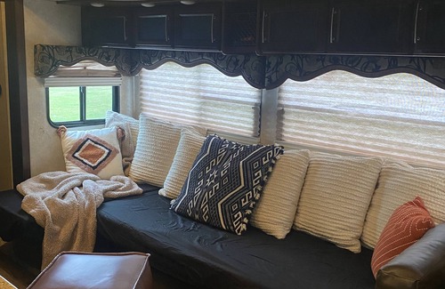 Alton Casa | Delightful 2 bedroom RV with indoor fireplace