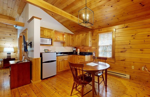 Northport Cabina | Delightful dog-friendly studio cabin with fireplace, AC & nearby hiking