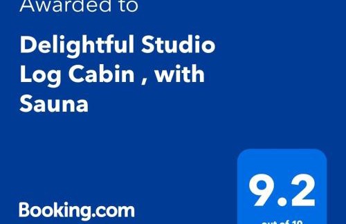 Clonroche Apartamento | Delightful Studio Log Cabin , with Sauna