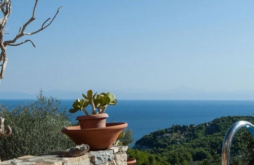 Votsi Villa | Deluxe Alonissos Island Villa | Villa Ouranos | Private Pool | Sea View | 2 BDR | Raches