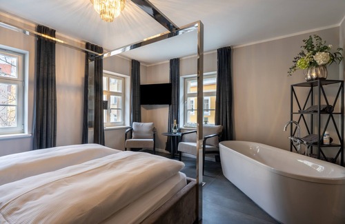 Meissen Casa | Habitacion Doble-De Lujo-Baño Privado-Vista a la Ciudad