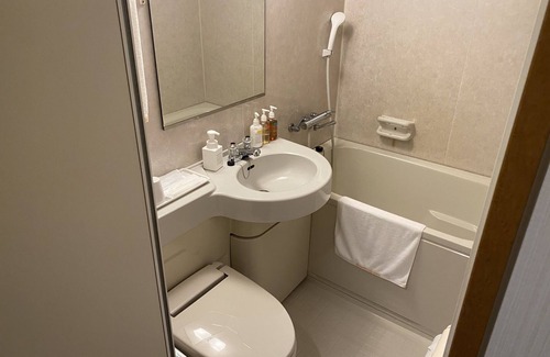 Matsuyama Hotel | Deluxe double Smoking Corner room With massage / Naha Okinawa