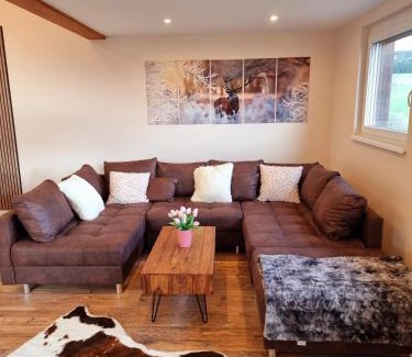 Todtnauberg Apartamento | "Deluxe" Ferienwohnung Schwarzwald, 8 Personen, 140 qm, Haus Sonnenschein, 2 Balkone