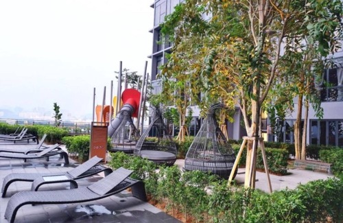 Titiwangsa Apartamento | Suite Deluxe King con vistas al jardín 7