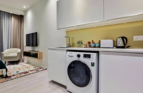 Titiwangsa Apartamento | Suite Deluxe King con vistas a la torre gemela 2