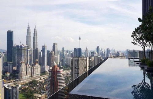 Titiwangsa Apartamento | Suite Deluxe King con vistas a la torre gemela 19