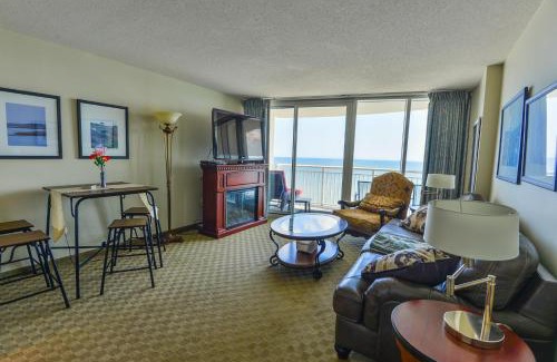 Downtown Myrtle Beach Apartamento | Deluxe Ocean front One Bedroom suite in Sandy Beach Resort