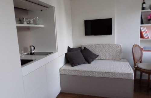 Sant' Ambrogio Apartamento | Suite de lujo con excelente vista! Cama y vista en el corazón de Florencia.