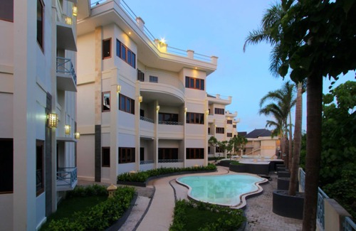 Seminyak Apartamento | Deluxe Con una vista increíble del paisaje circundante.