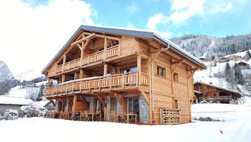 La Chapelle-d'Abondance Chalet De Esquí | Demi-Chalet Vadel La Panthiaz 15 Pers 5 chambres