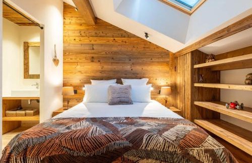La Clusaz Chalet De Esquí | Demi-chalet moderne 4 chambres + dortoir, terrasse, garage - La Clusaz - FR-1-459-238
