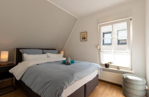 Ibbenbueren Apartamento | Denkmalgeschütztes Fachwerkhaus im Zentrum mit Garage