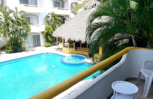 Ixtapa Apartamento | Depa con alberca, 10 min caminando playa Ixtapa