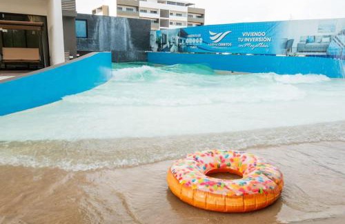 Villa Marina Apartamento | Depa con alberca a 5min de Playa Cerritos - Marina C 510