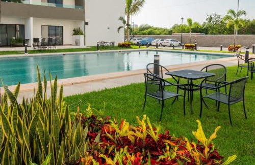 Villa Marina Apartamento | Depa con alberca a 5min de Playa Cerritos - Marina C 510