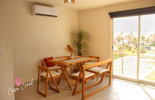 Área del bulevar Barra Vieja Apartamento | Depa Coral con Club de Playa Exclusivo Playa Bonfil Diamante