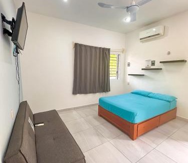 Felipe Carrillo Puerto Apartamento | Departamento céntrico con estacionamiento 1