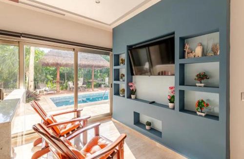 Akumal Apartamento | Departamento 2, Tulum Country Home, con Muelle de Pesca, Club de Playa, Alberca, Cenote y Campo de Golf, Contrata Day Pass Bahia Principe