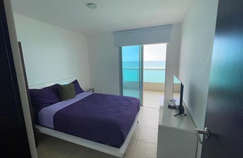 Salinas Apartamento | Departamento al pie del mar con hermosa vista/Torre Oceánica