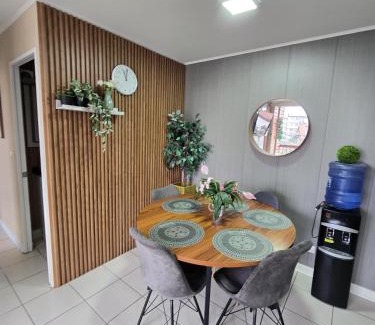 Rancagua Apartamento | Departamento céntrico-cercano a carretera 5- súper mercado -parking -wifi-aire acondicionado-3 hab-2 baños