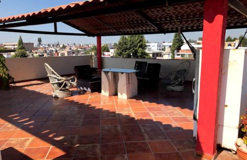 Cholula Apartamento | Departamento con terraza verde