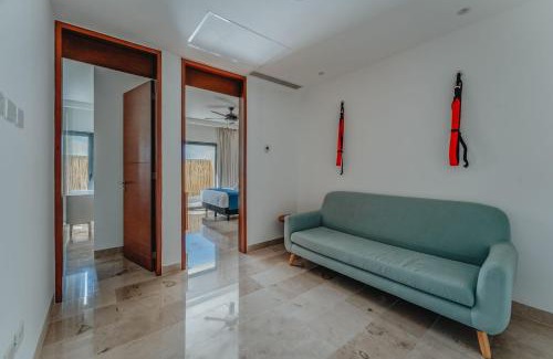 Telchac Puerto Apartamento | Departamento con vista al mar .