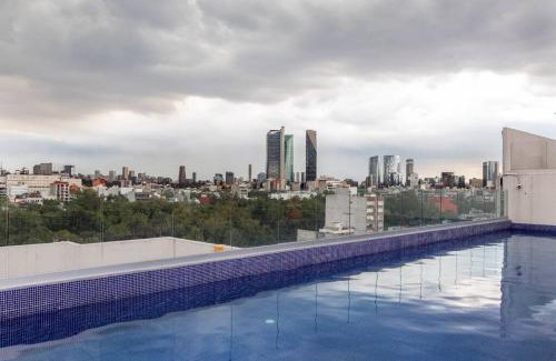 Hipodromo Apartamento | Departamento en Condesa con Alberca y Gimnasio