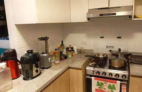 San Miguel Apartamento | Departamento equipado con aire acondicionado, calefacción, balcón con buena vista