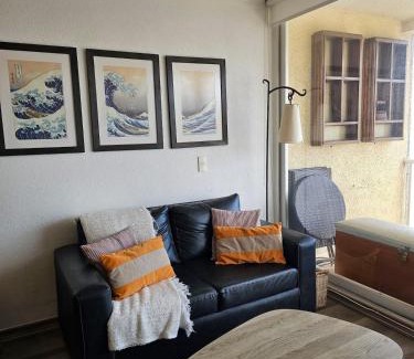 Caleta Horcon Apartamento | Departamento frente al mar, con piscinas y vista panorámica