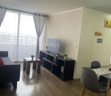 Santiago Apartamento | Depto completo cercano a Metro