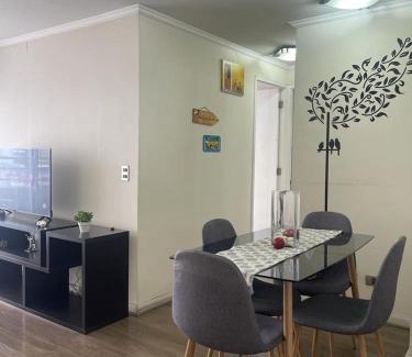 Santiago Apartamento | Depto completo cercano a Metro