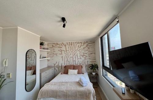 Nunoa Apartamento | Depto Estudio frente a Mall Plaza Egaña