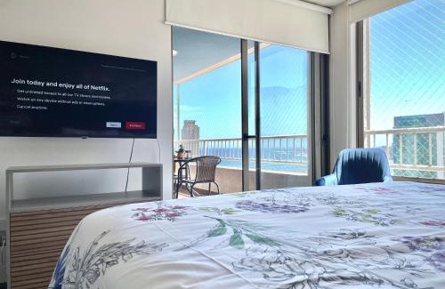 Cavancha Apartamento | Depto frente a Playa con hermosa vista al mar Condominio Mar Egeo