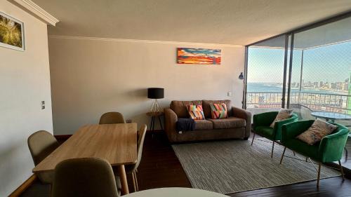 Cavancha Apartamento | Depto frente a Playa con hermosa vista al mar Condominio Mar Egeo