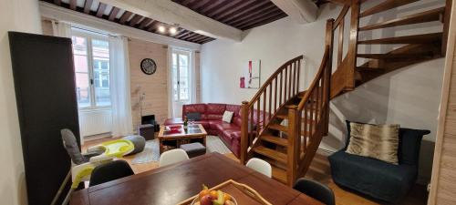 Tournus Apartamento | Des Histoires d'Anges - Côté Ville - 2 meublés classés - Accueil Vélo