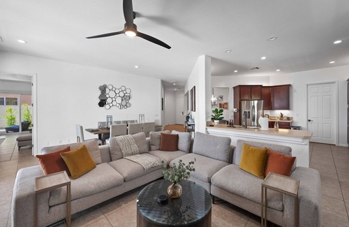 Desert Hot Springs Casa | Desert Dream: Brand New Pool&Spa, Game Room, Views
