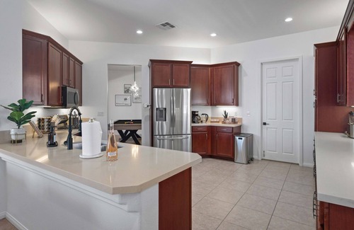 Desert Hot Springs Casa | Desert Dream: Brand New Pool&Spa, Game Room, Views
