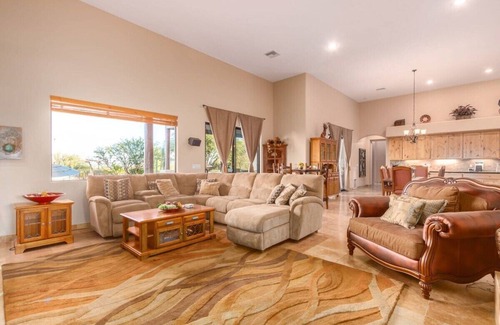 Rio Verde Foothills Casa | Desert Foothils Rustic Resort Oasis w/Pool & Spa