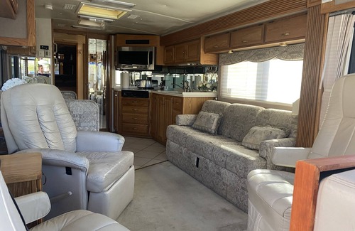 St. George Casa | Desert Hideaway RV Inn *Pets Welcome{no fee}* Stone pool w/ relaxing Waterfall