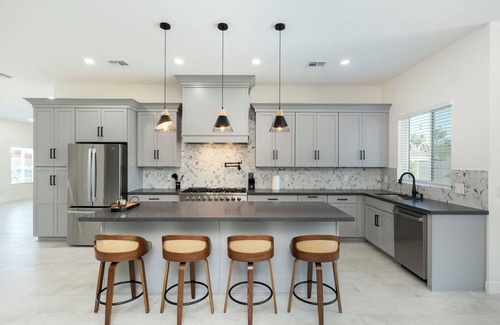 Woodleaf Casa | Desert Jewel: NEW 4BD Home with Game Room & Private Pool