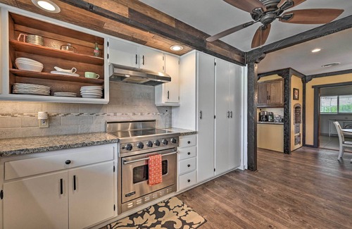 Borrego Springs Casa | Desert Oasis with Pool, Fire Pit, Game Room, and Dry Bar