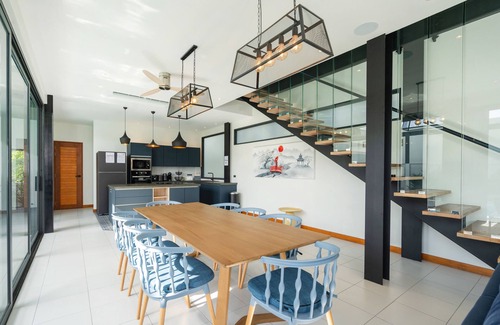 Ban Saiyuan Villa | Design 12m Oxygen Pool Villa Sunset 2