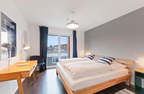 Leinfelden-Echterdingen Apartamento | Design-Apartment - Küche - Dachterrasse - zentral