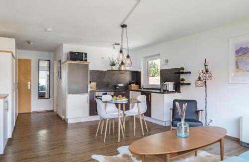 Rappele Apartamento | Design Apartment „Alpenglühen“ nahe Breitachklamm