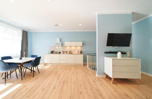 Mainz-Bingen Apartamento | Design Apartment mit kostenfreiem Garagen Parkplatz im Zentrum