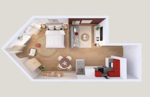 Alt-Travemunde/Ronnau Apartamento | Design-Apartment mit Meerblick