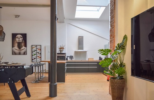 Linden-Sud Apartamento | Design Apartment / Zentral / Tischkicker/ Netflix