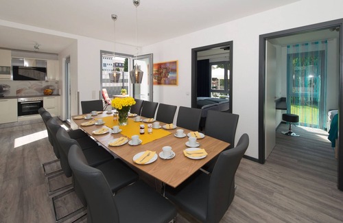 Bensheim Condominio | Apartamento jardín sin barreras con 2 dormitorios independientes en Bensheim